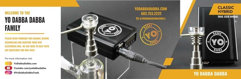 YO DABBA DABBA CLASSIC HYBRID user manual YO DABBA DABBA CLASSIC HYBRID user manual