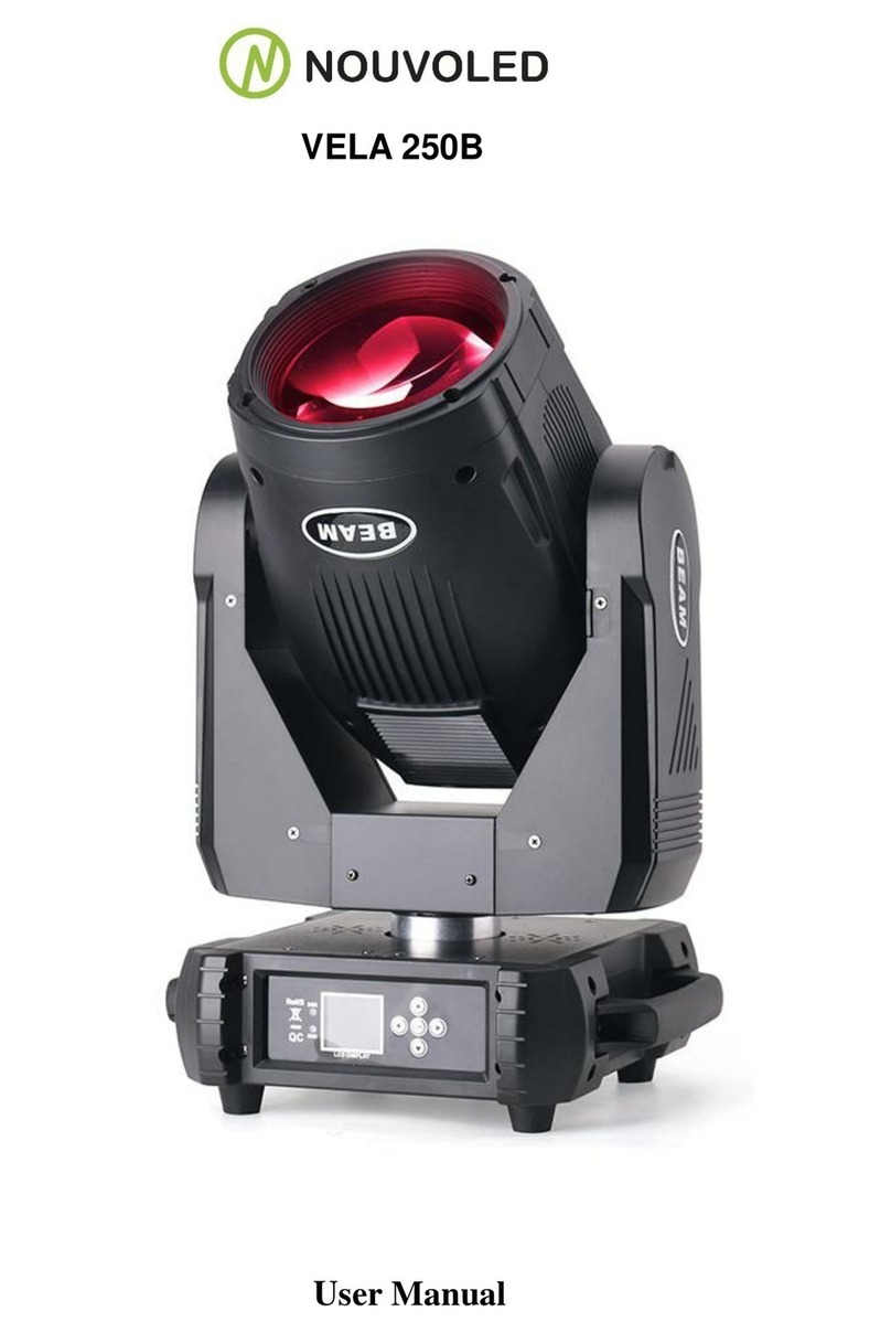 NOUVOLED VELA 250B user manual