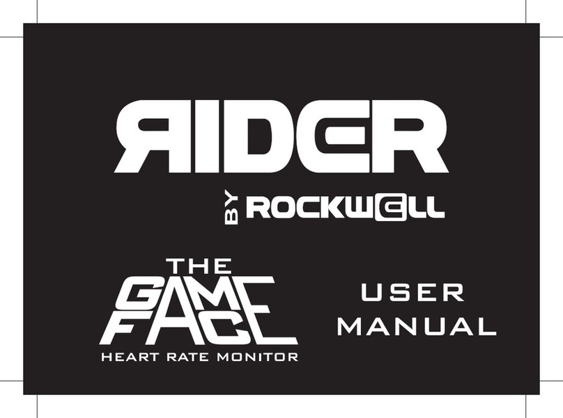 Rockwell RIDER GAME FACE user manual