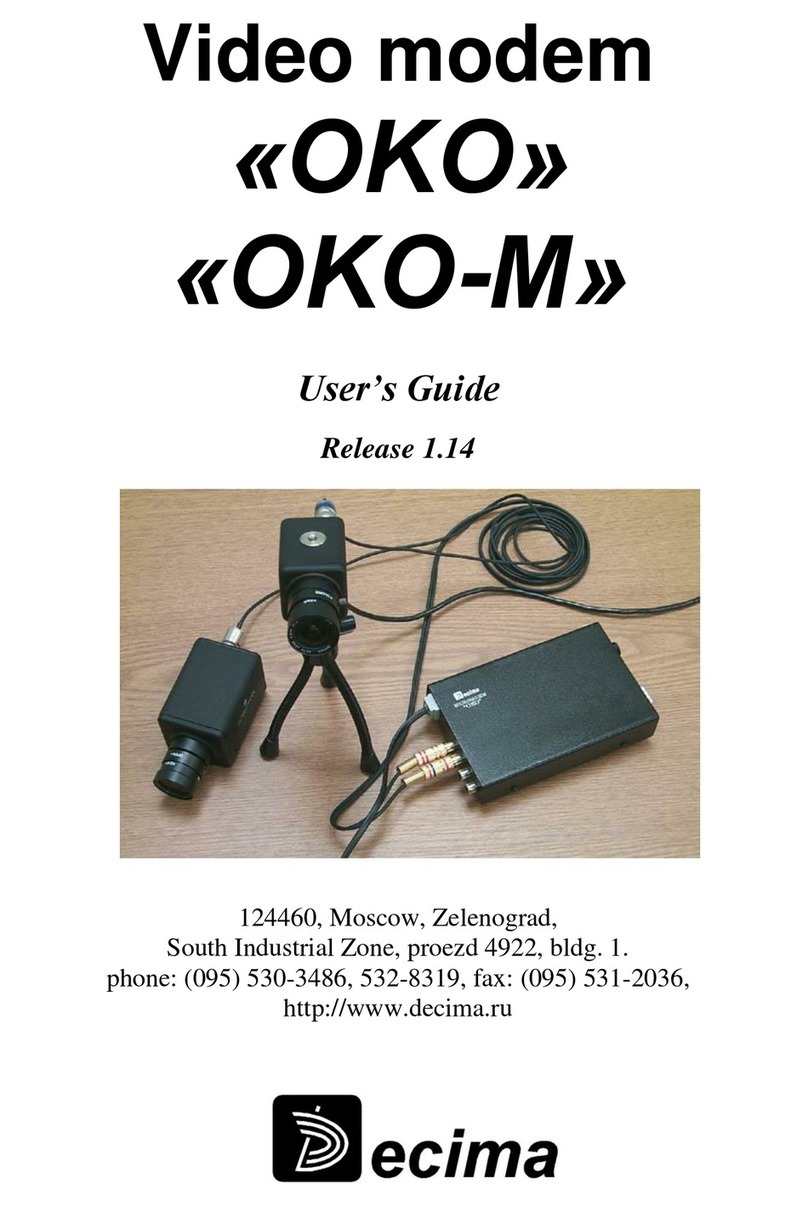 Decima OKO user guide
