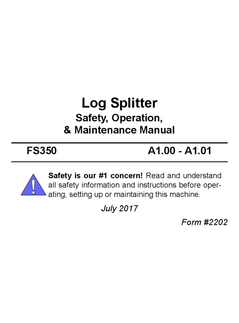 woodmizer FS350 Safety, operation & maintenance manual