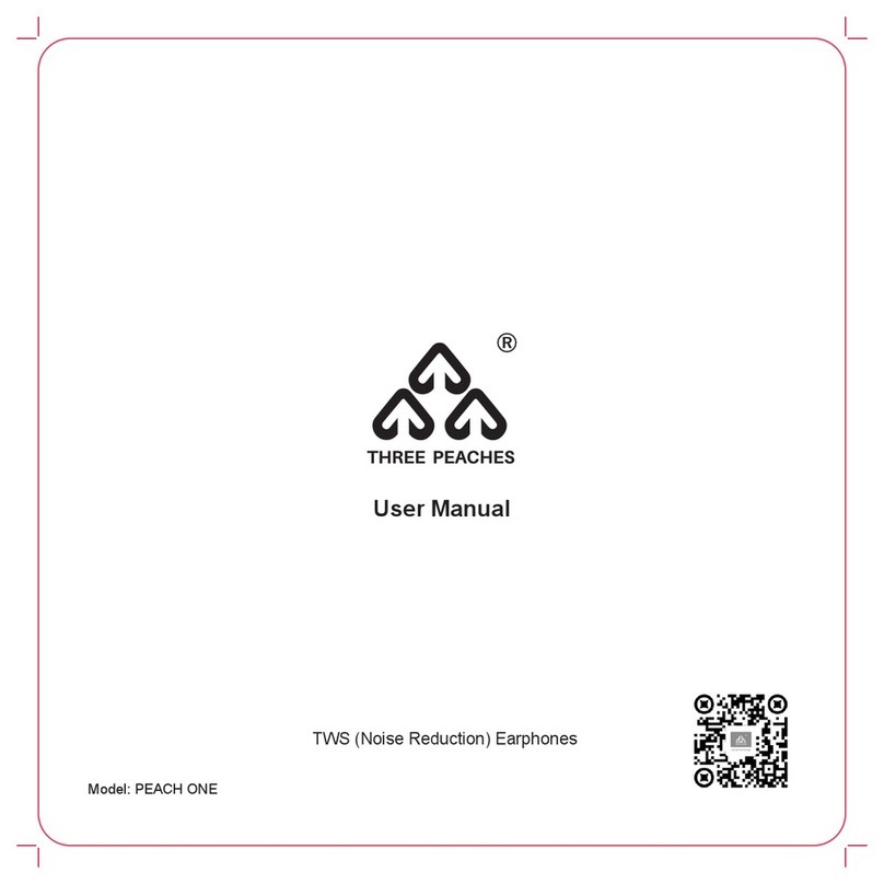 Three Peaches PEACH ONE user manual