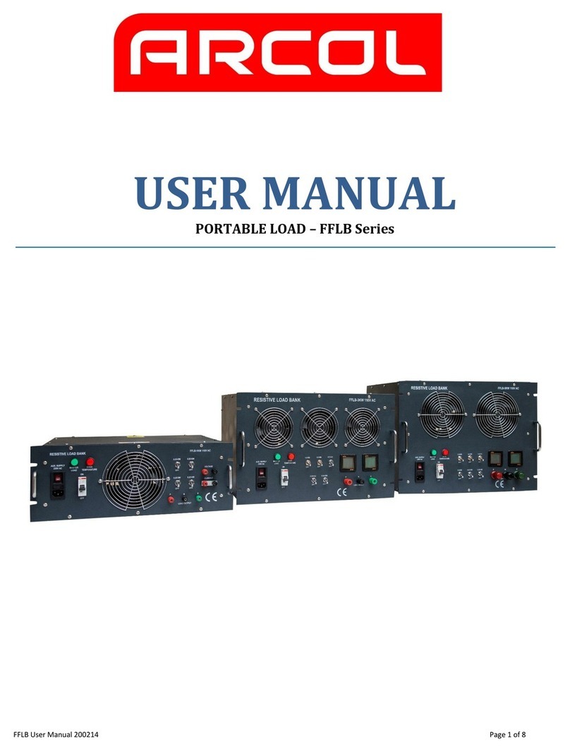 ARCOL FFLB Series user manual