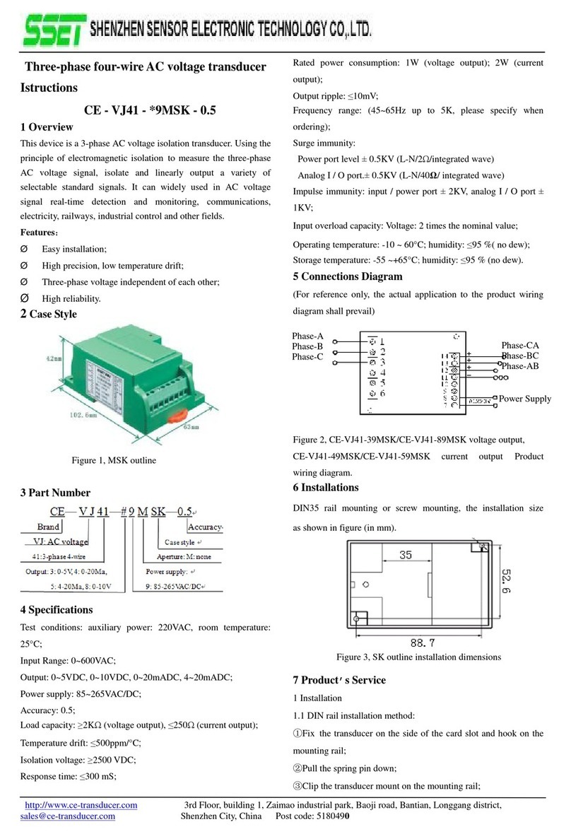 SSET CE-VJ41 -9MSK-0.5 Series instructions