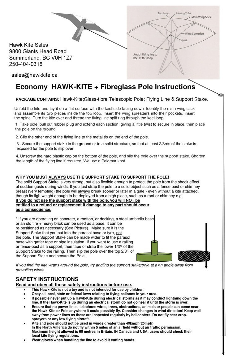 Hawk Kite Economy Hawk-Kite instructions