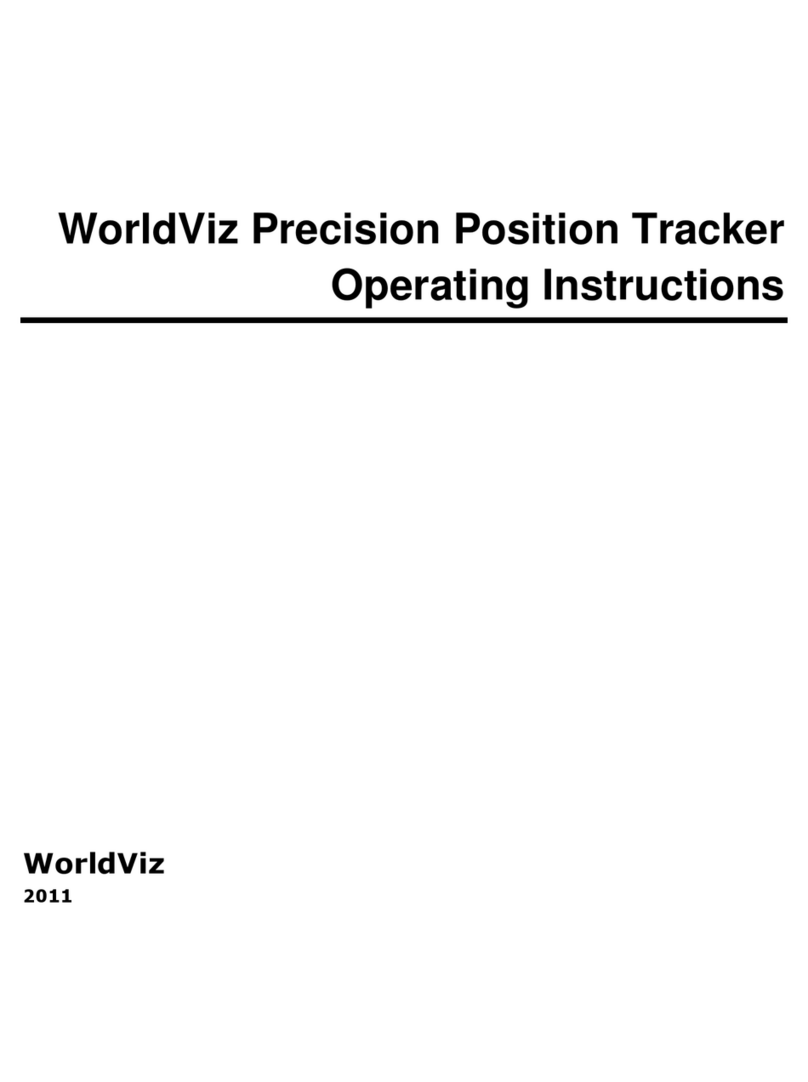 WorldViz PPT-E operating instructions