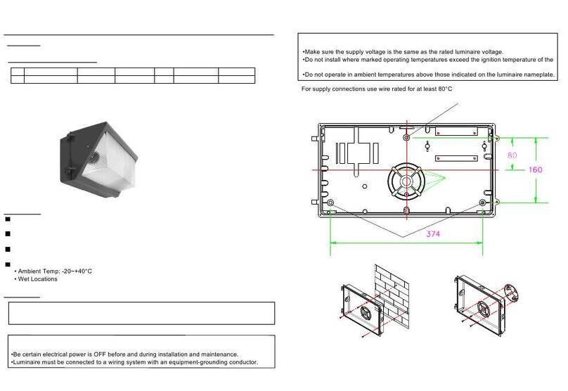 Inogeno TLWMG120XWMZZ Installation instructions manual