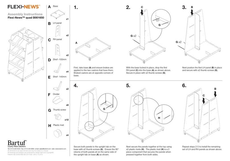 Bartuf KYS-816D quad B001650 Assembly instructions