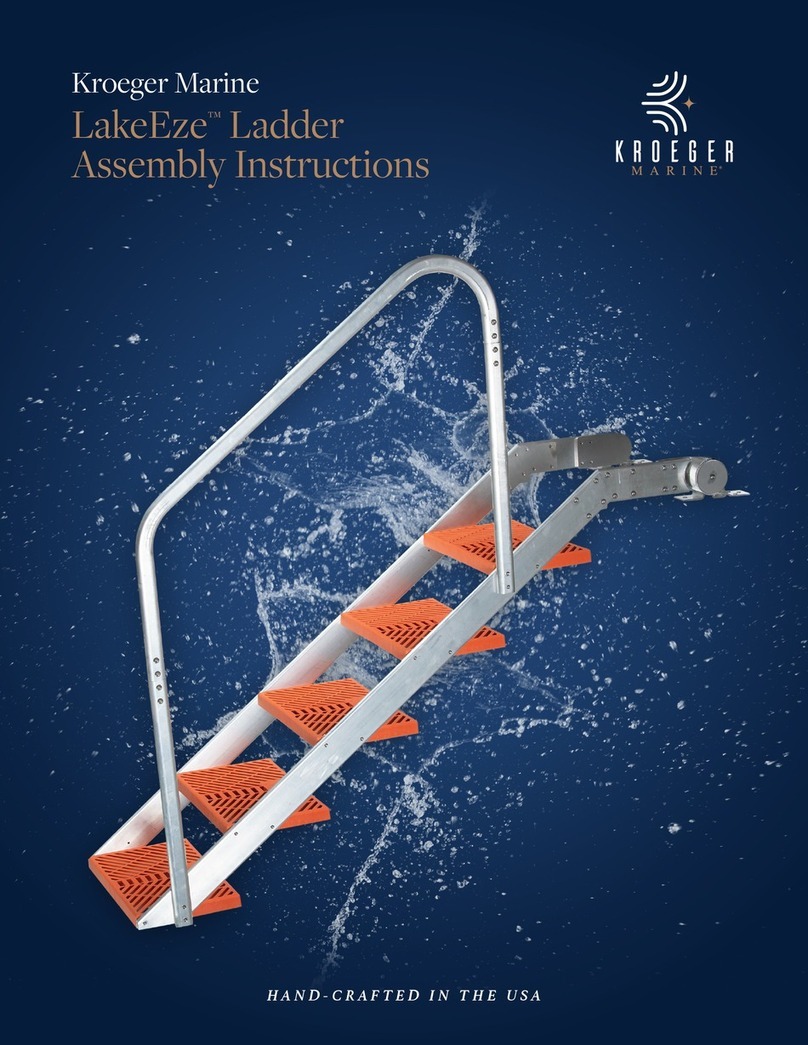 Kroeger Marine LakeEze Assembly instructions