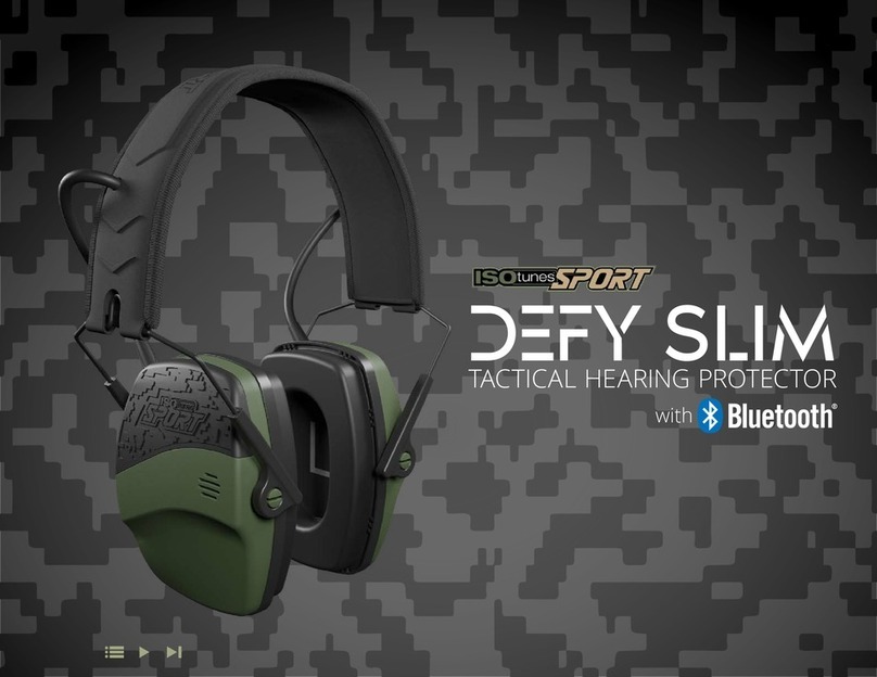 ISOtunes SPORT DEFY SLIM BASIC user manual