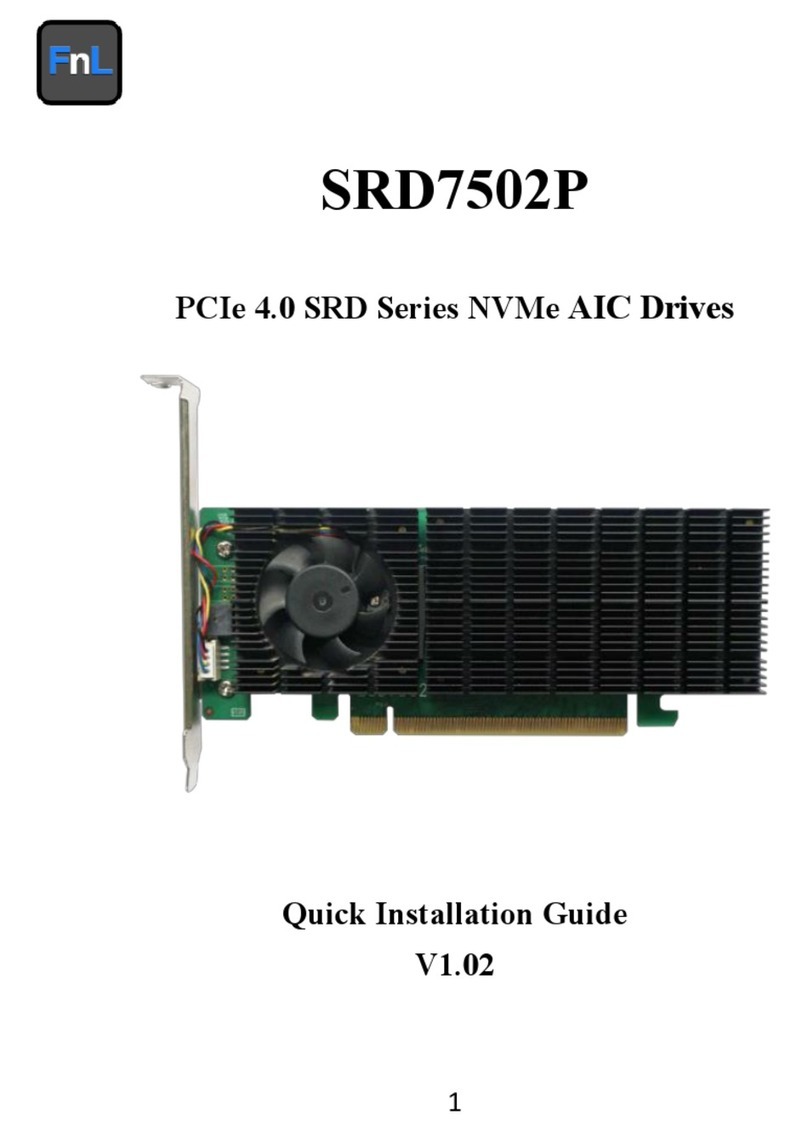 FnL SRD7502P Quick installation guide FnL SRD7502P Quick installation guide
