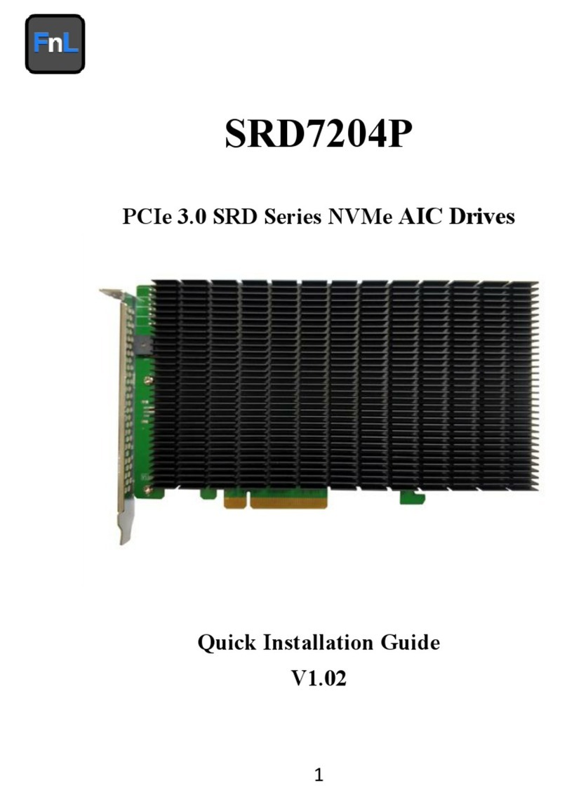 FnL SRD7204P Quick installation guide