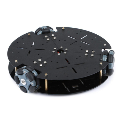 YFRobot 3WD OMNI WHEEL Robot Car User manual