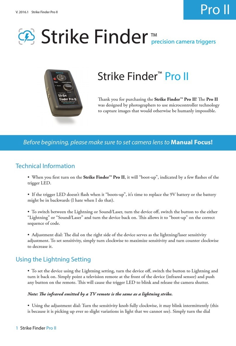Strike Finder Pro II quick start guide