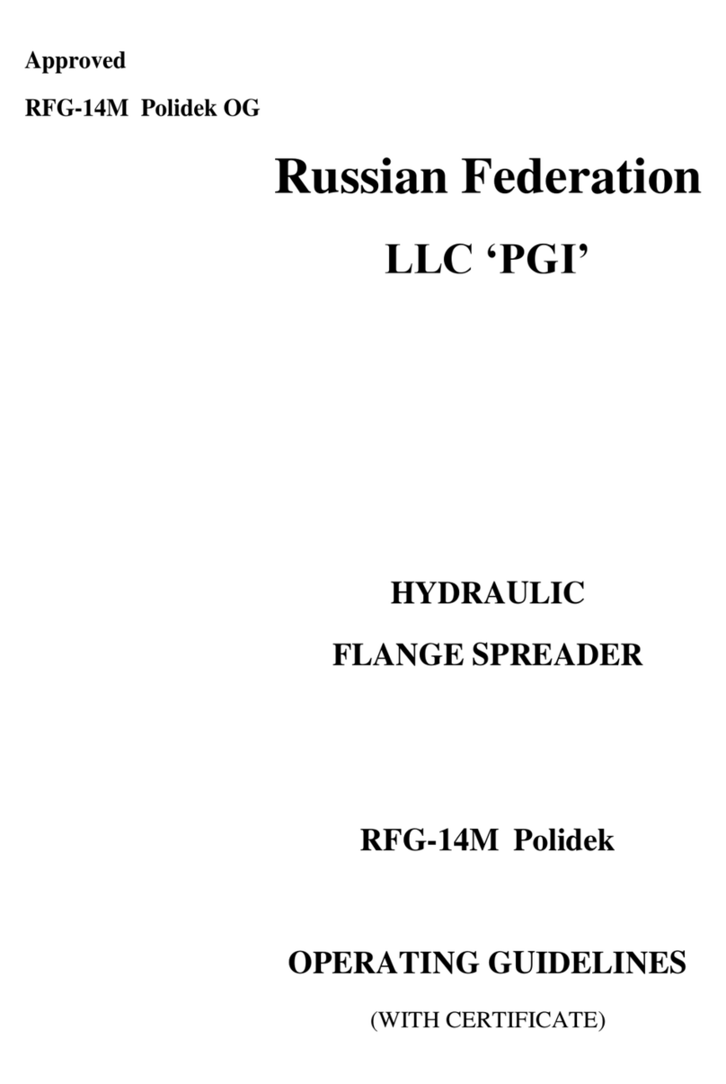 PGI RFG-14M Operating guidelines