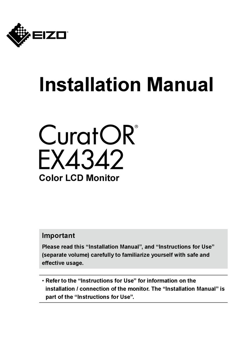 Eizo CuratOR EX4342 User manual