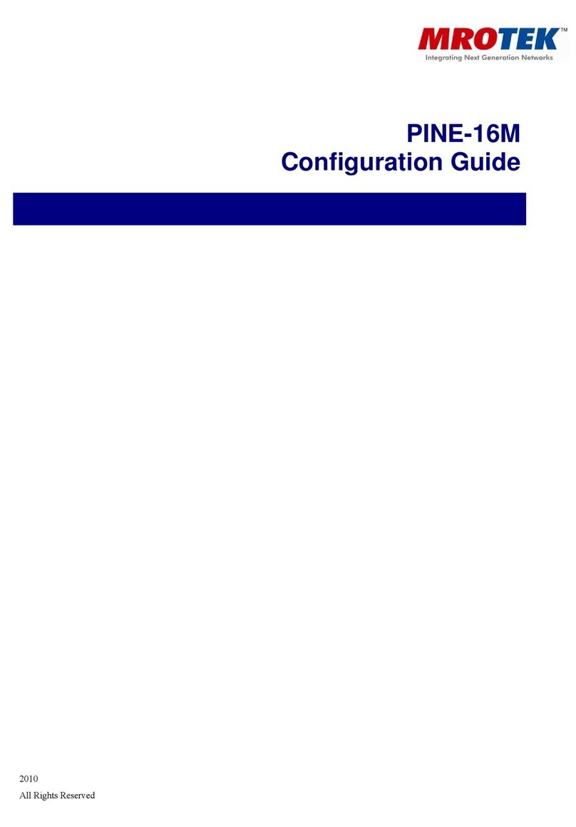 MROTEK PINE-16M Configuration guide