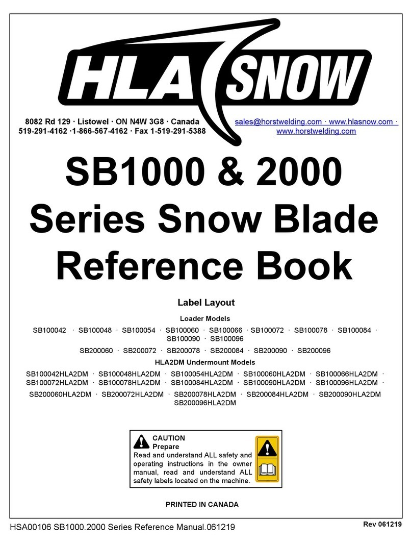 HLA SNOW SB1000 Series quick start guide