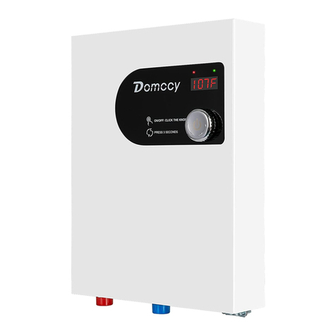 Domccy EC18 Installation and user instructions Domccy EC18 Installation and user instructions