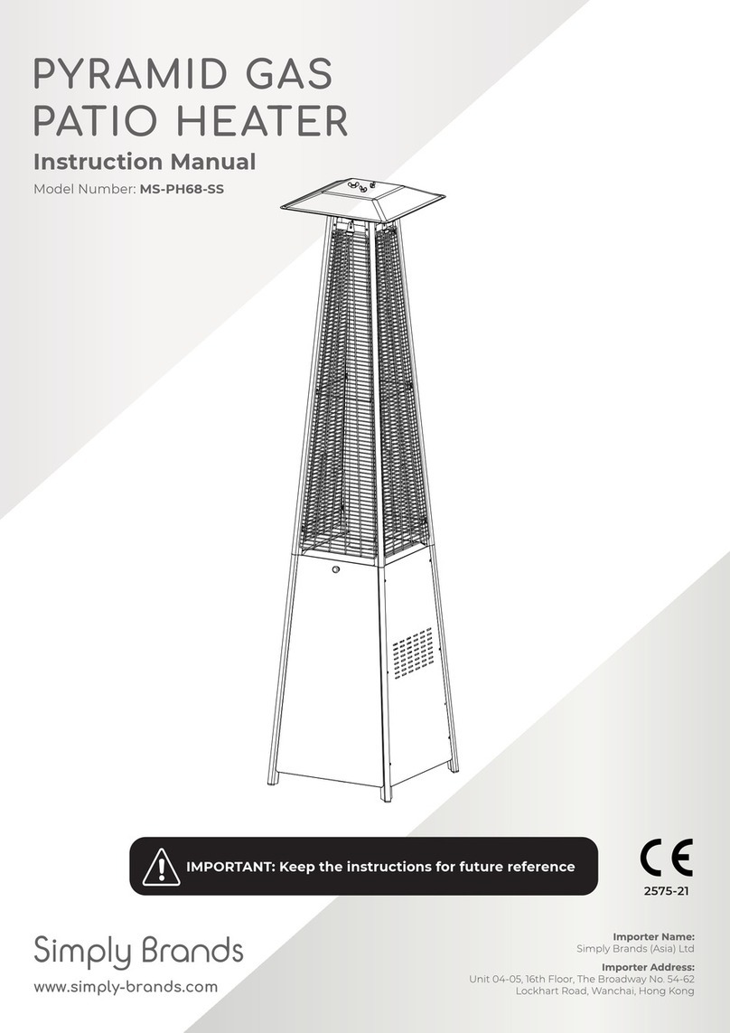 Simply Brands MS-PH68-SS User manual