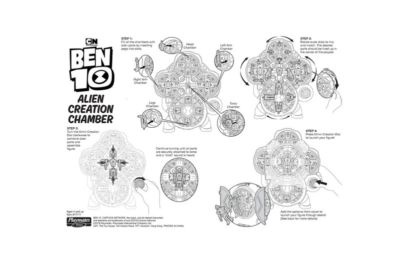 CARTOON NETWORK BEN 10 77711 User manual