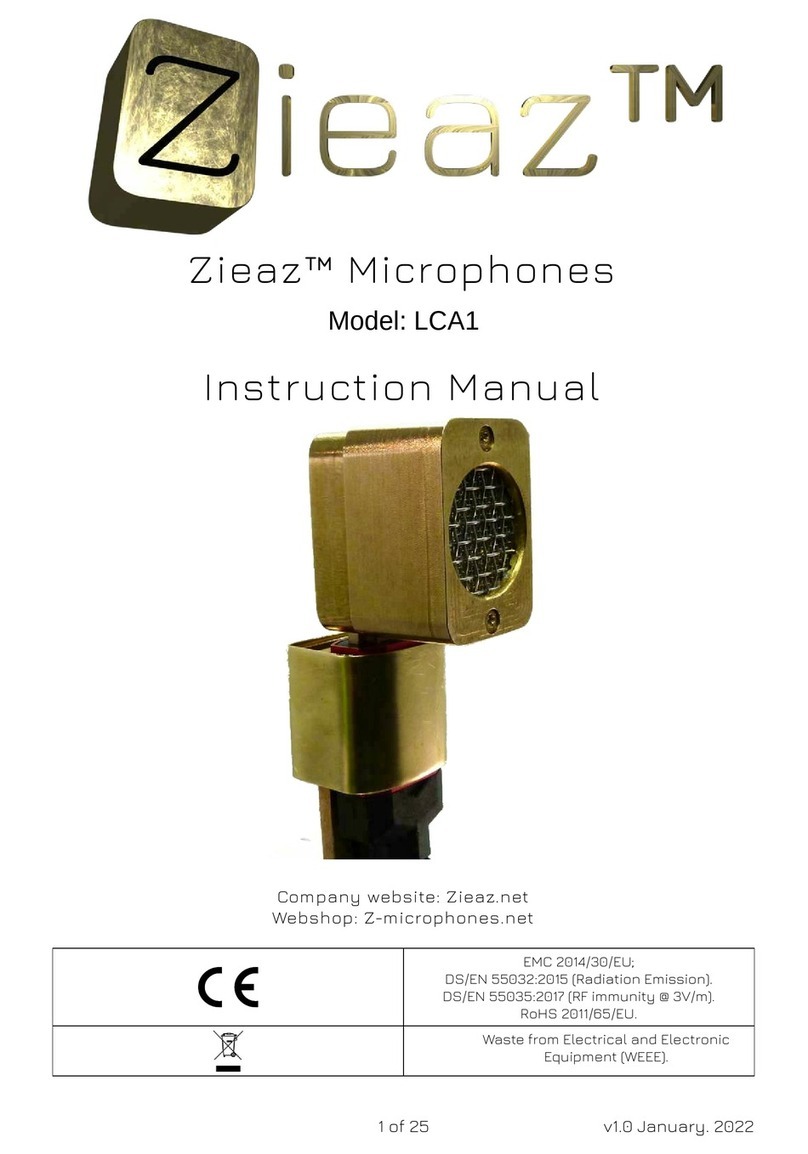 Zieaz LCA1 instruction manual