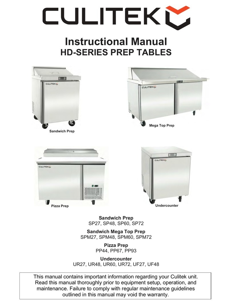 CULITEK HD Series Instructional manual