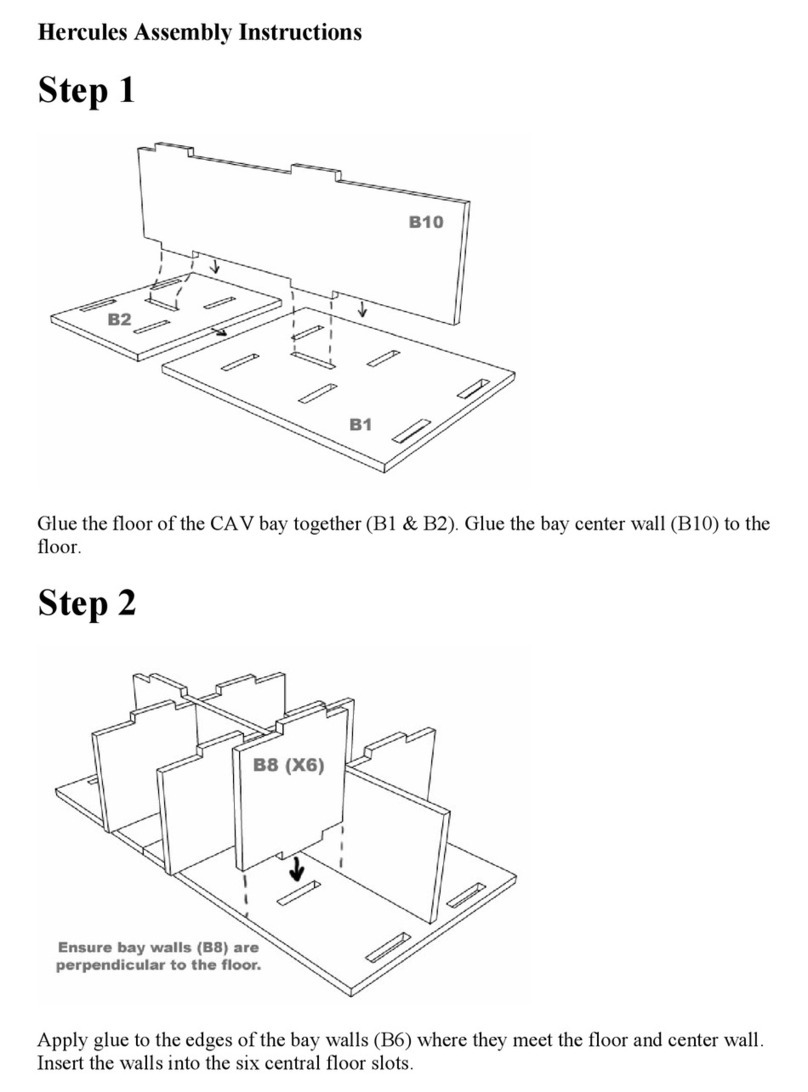 Talon Games Hercules Assembly instructions