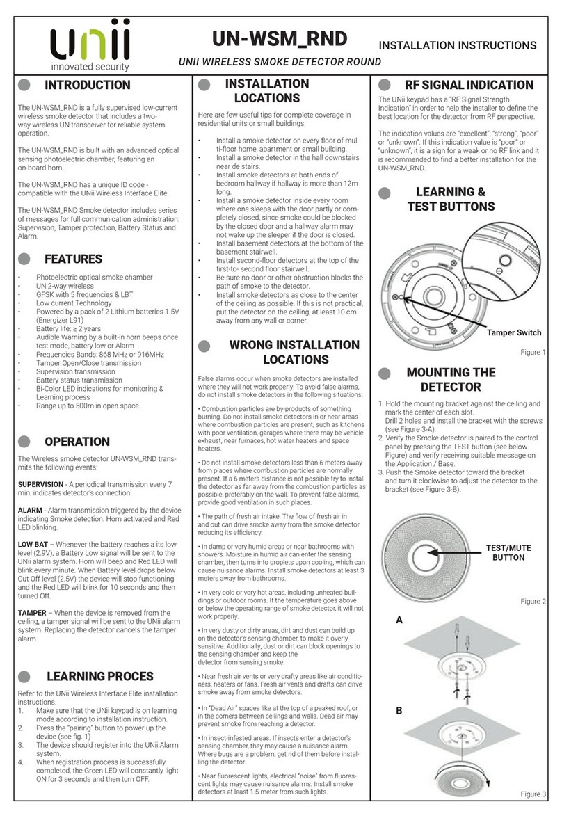 unii UN-WSM RND installation instructions unii UN-WSM RND installation instructions