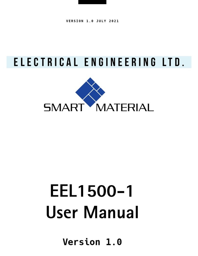 SMART MATERIAL EEL1500-1 user manual