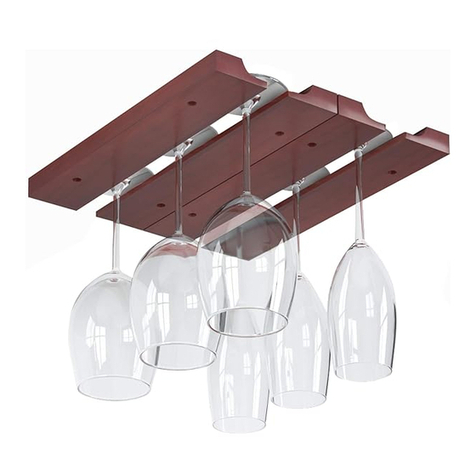 Koolr red rack STEMWARE RACK Assembly Installation Guide