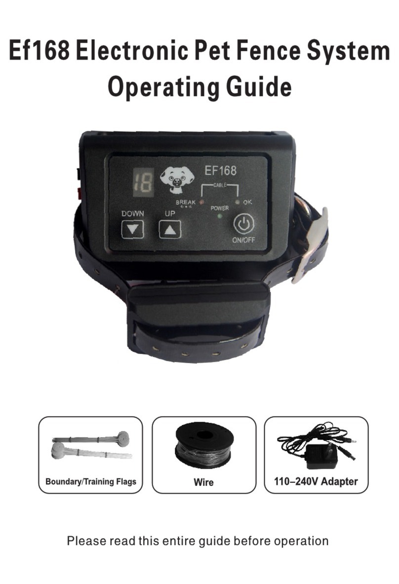Henrac Tech Ef168 operating guide