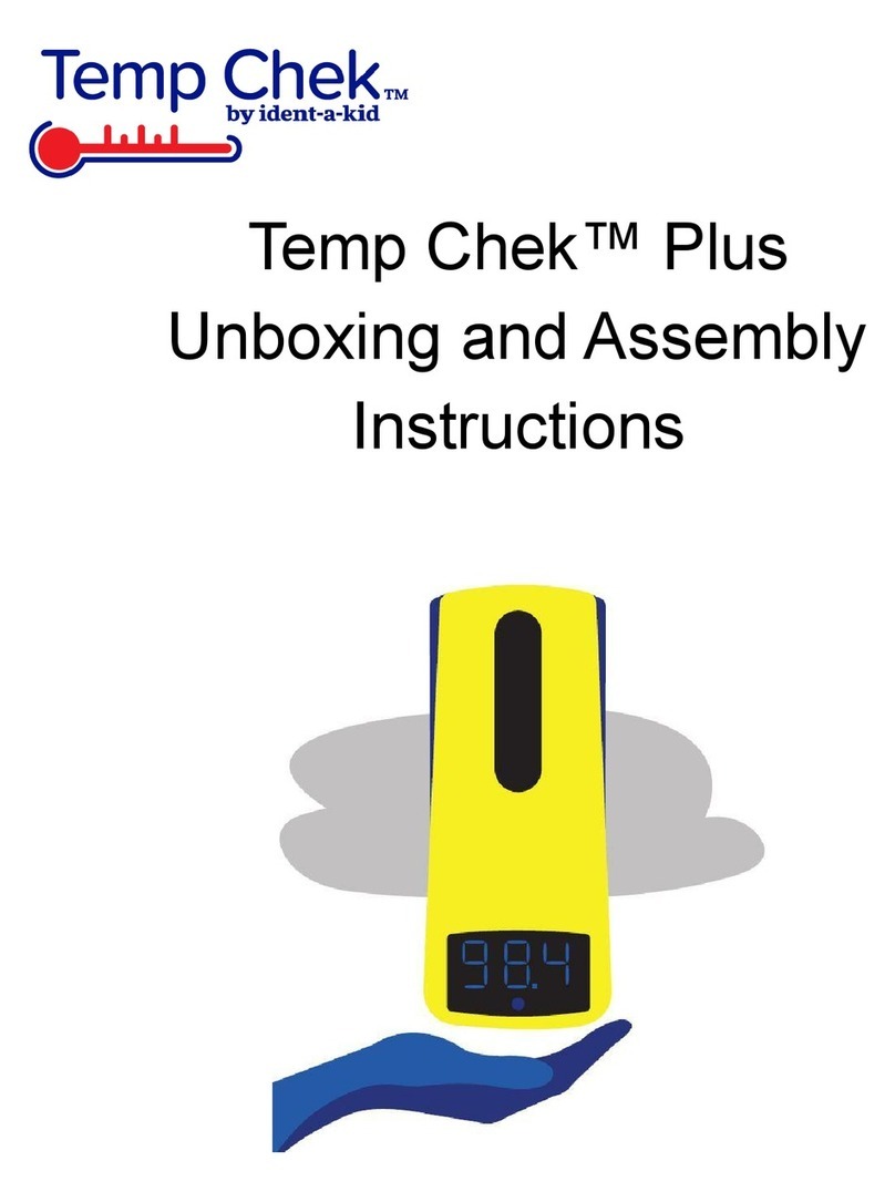 ident-a-kid Temp Chek Plus Assembly instructions ident-a-kid Temp Chek Plus Assembly instructions