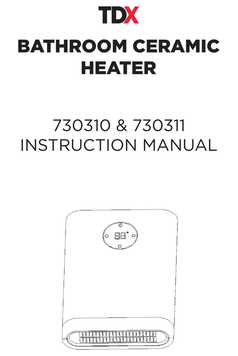 TDX 730310 instruction manual