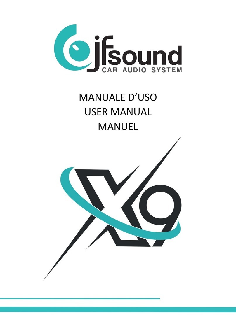 JFSound X9 Series user manual