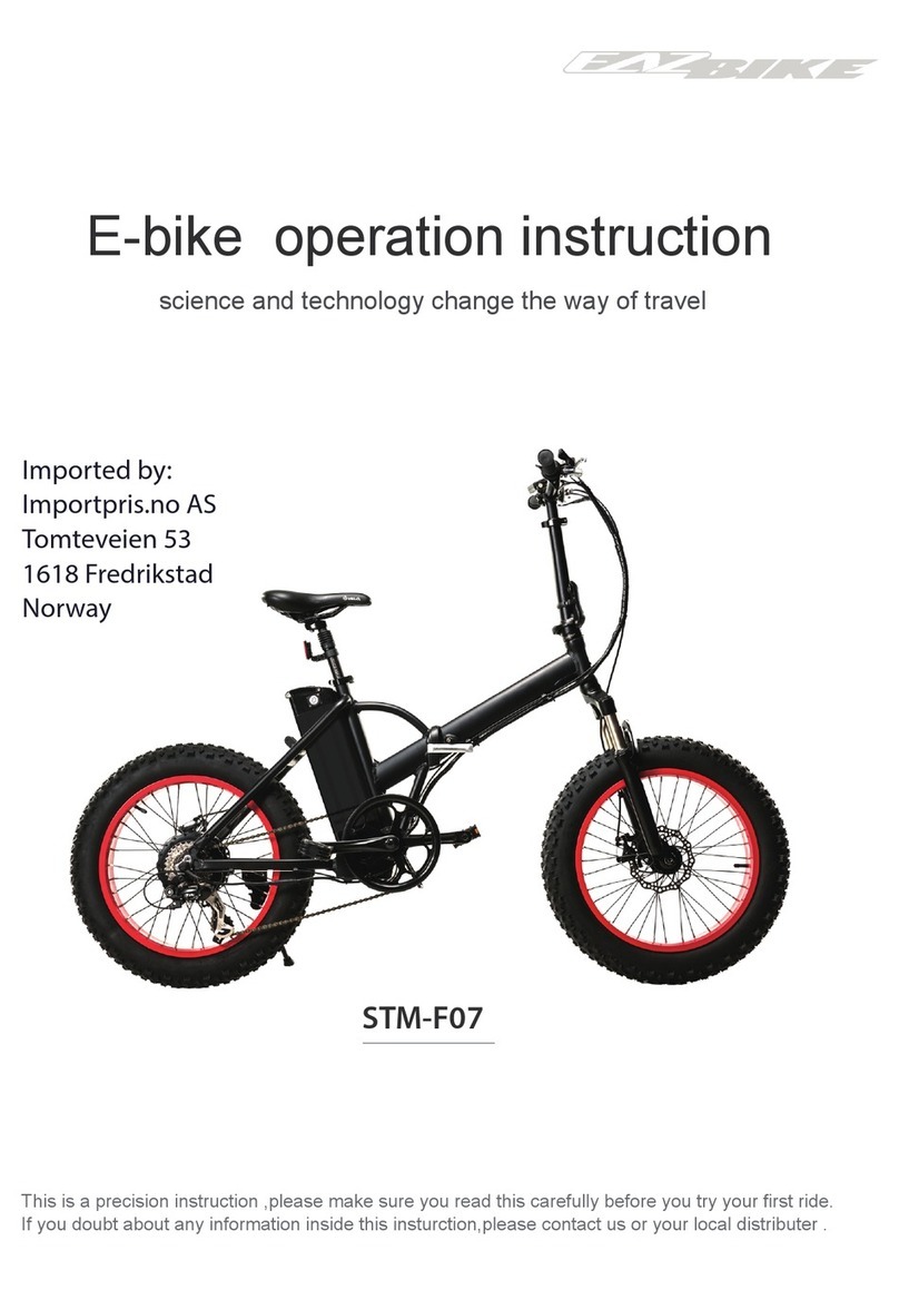 EAZbike STM-F07 User manual