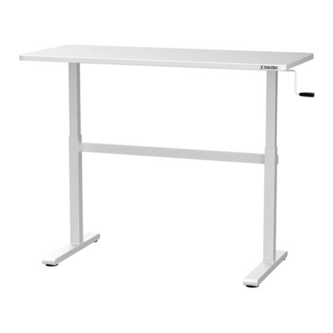 STAND STEADY TRFLMN55WHWH User manual