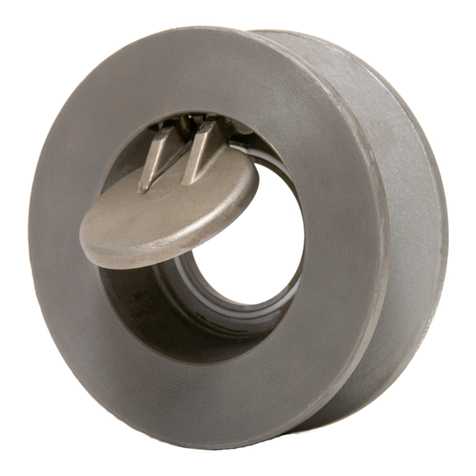 Champion Valves SD Installation and operation manual Champion Valves SD Installation and operation manual