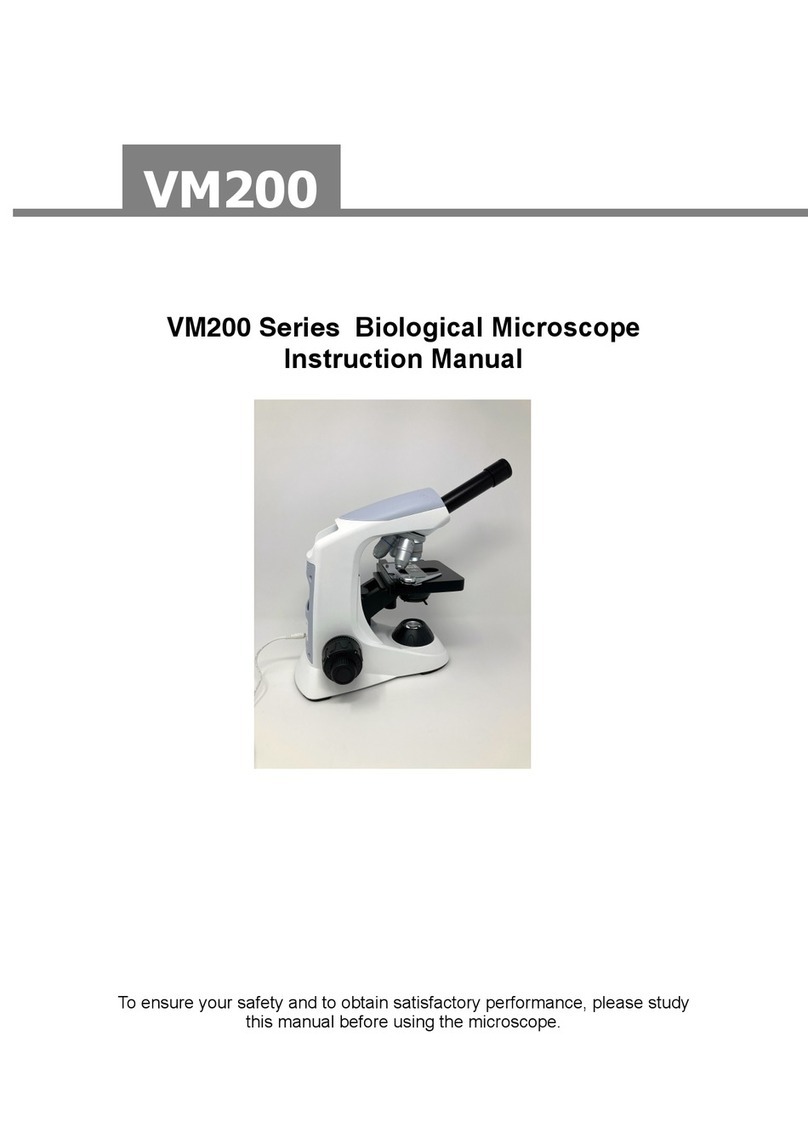 Valley Microscope VM200 Series instruction manual