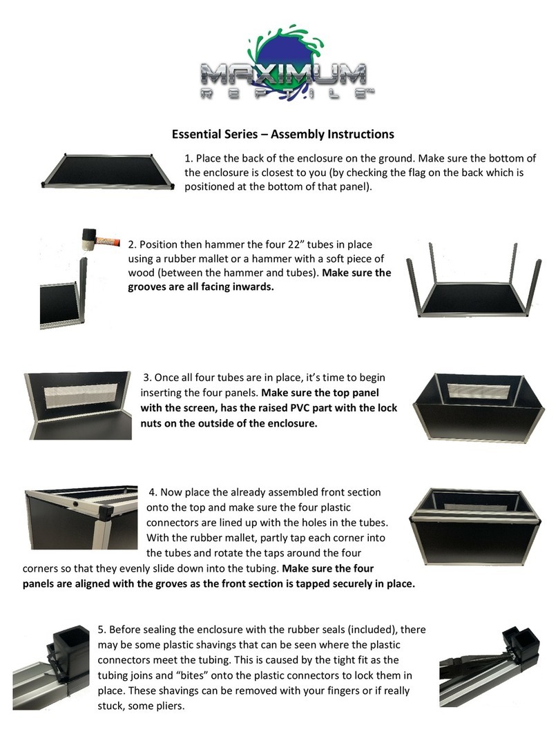 Maximum Reptile Essential Series User manual