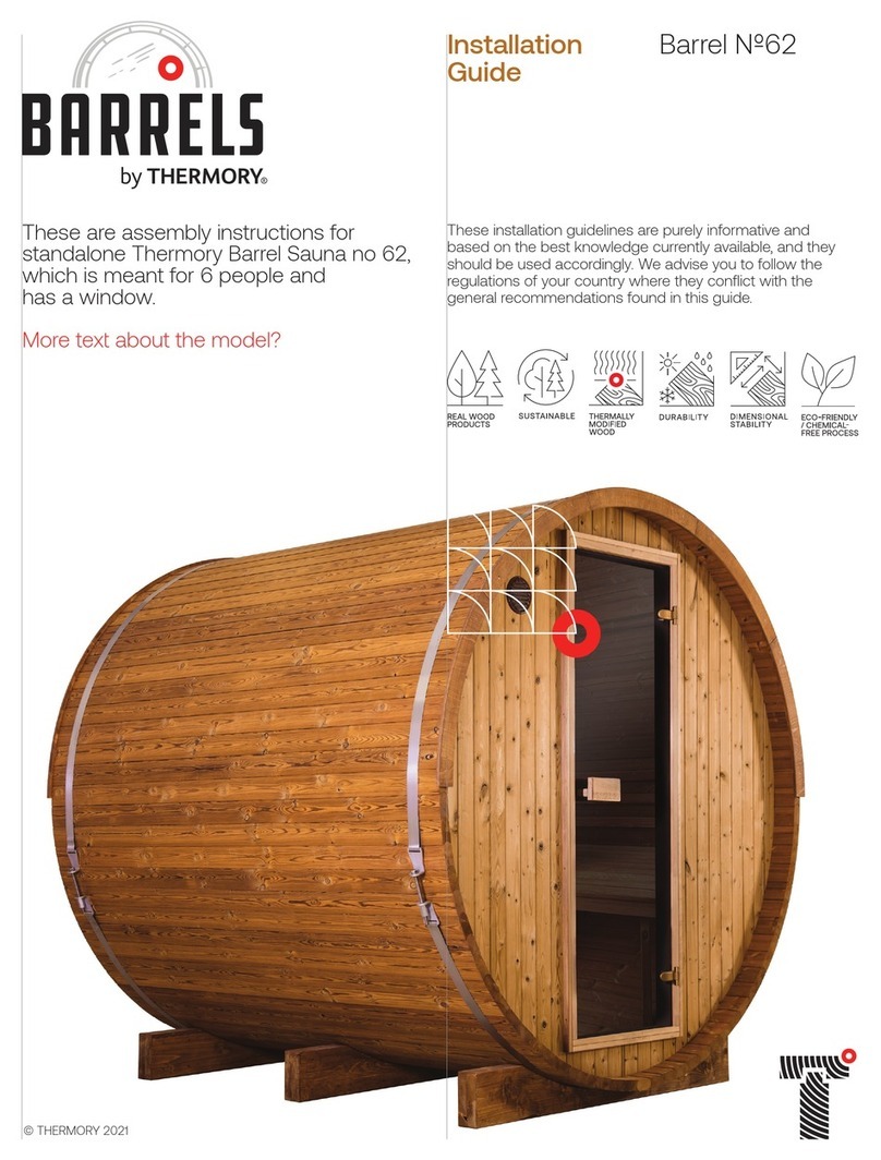 THERMORY BARRELS 62 installation guide