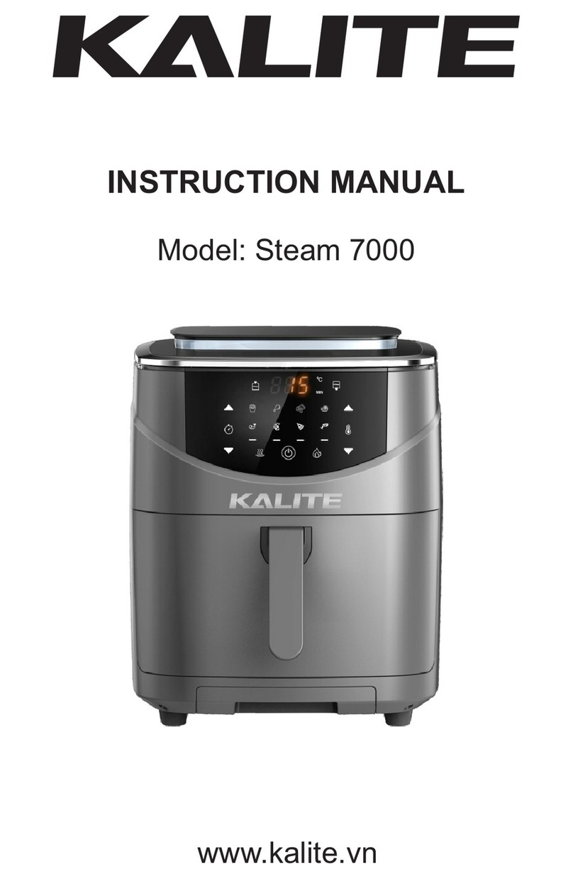 KALITE Steam 7000 instruction manual