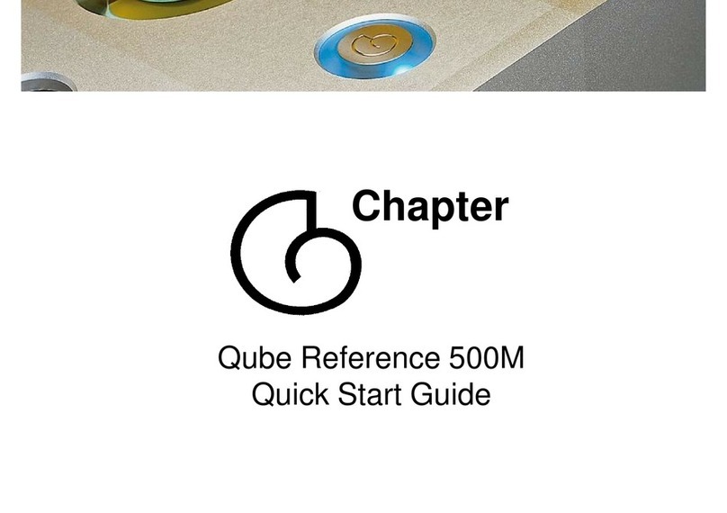 Chapter Qube Reference 500M quick start guide