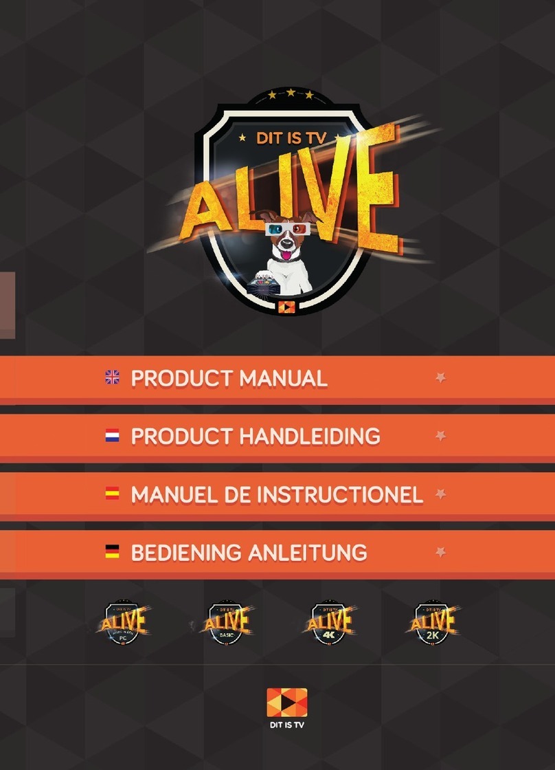 DIT is TV ALIVE Basic User manual