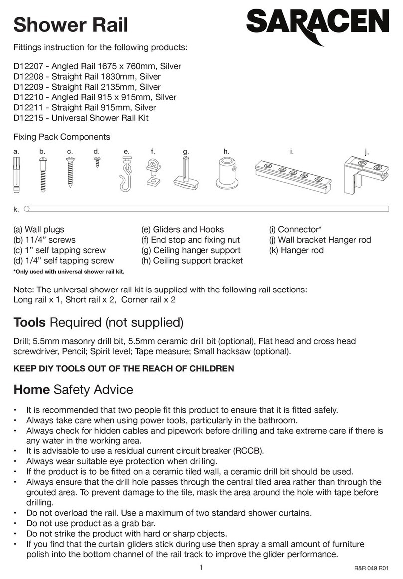 Saracen D12207 Fitting instructions
