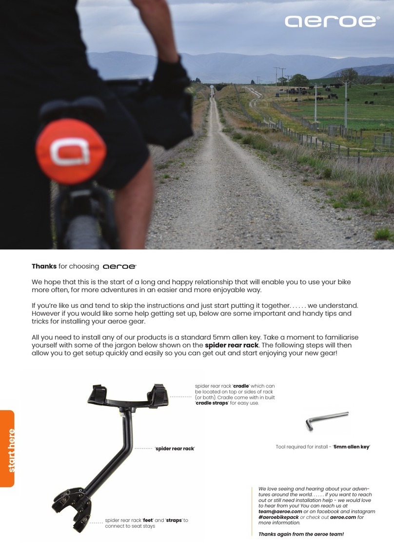 Aeroe Spider Rear Rack manual