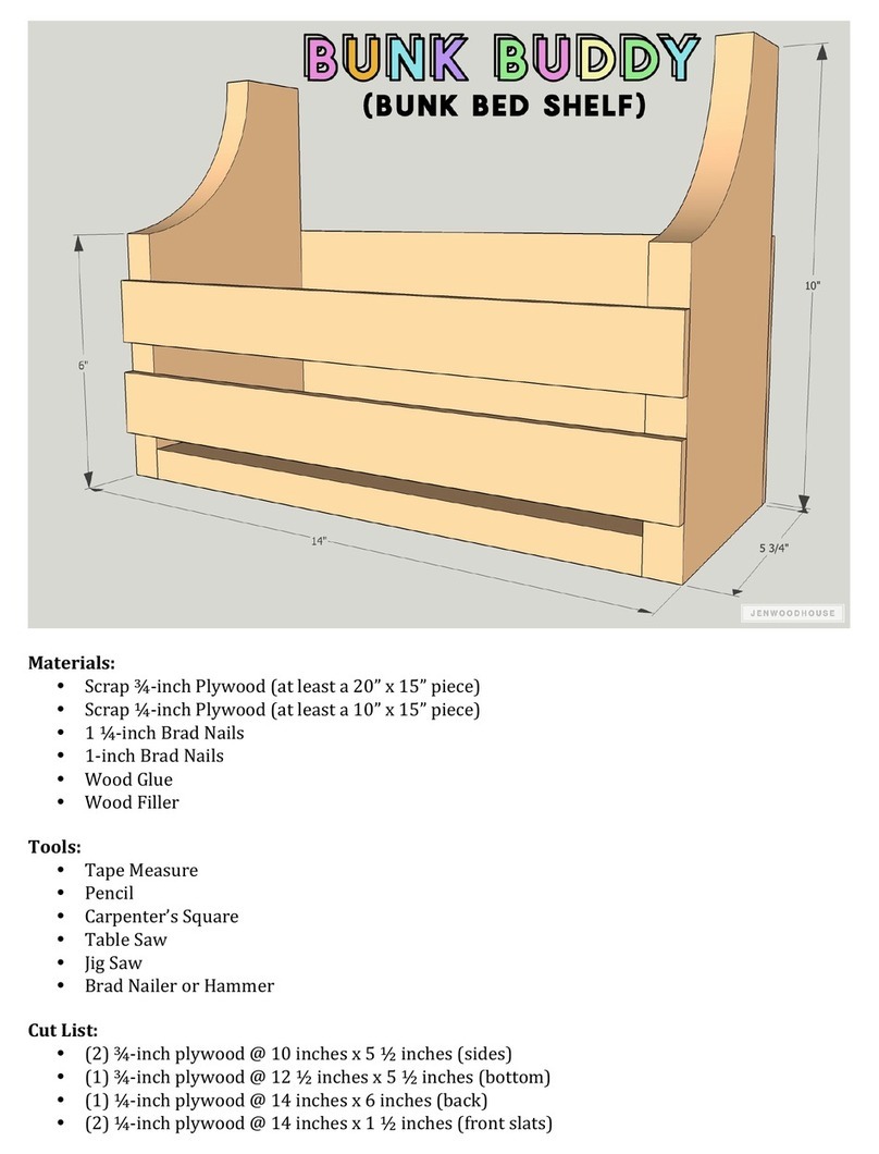 Jen Woodhouse Bunk Buddy quick start guide