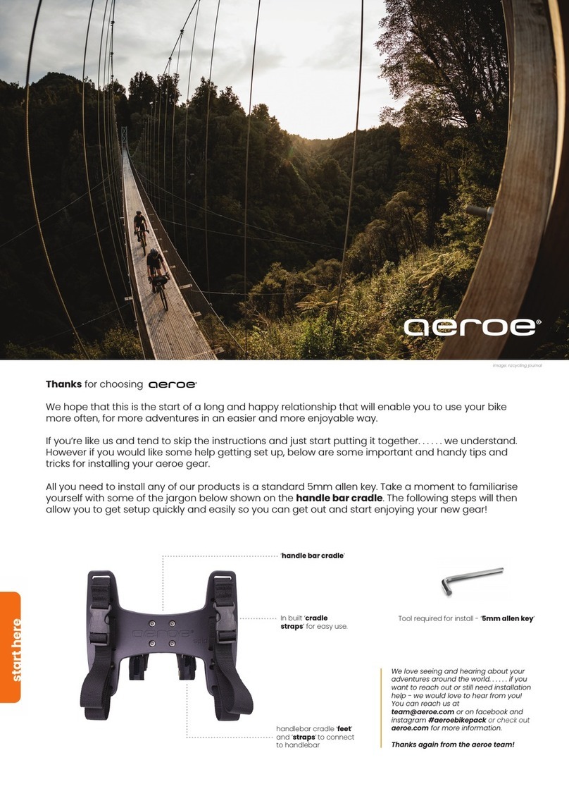 Aeroe Spider Cradle manual