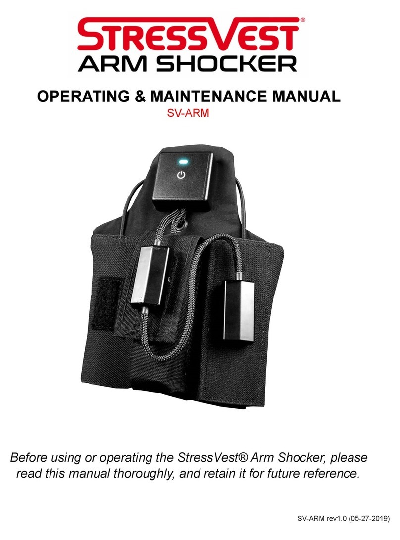 StressVest SV-ARM Installation and operation manual