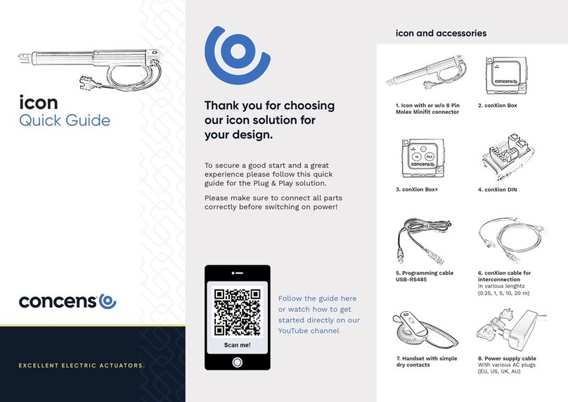 Concens icon quick guide